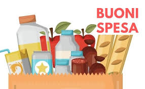 busta contenente generi alimentari vari